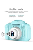 Torima Mavi Renk CMR7 + SD Card Hediyeli 1080p Hd Çocuk Kamera Dijital Fotoğraf Makinesi - 3