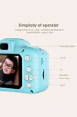 Torima Mavi Renk CMR7 + SD Card Hediyeli 1080p Hd Çocuk Kamera Dijital Fotoğraf Makinesi - 2