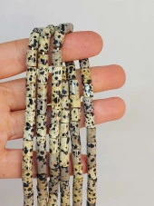 Jasper Taşı Silindir Kesim 5.5x7.5mm Dizi (49314) thumbnail 3