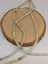 Amazonit Taşı Silindir Kesim 5.5x7.5mm Dizi (49318) thumbnail 3