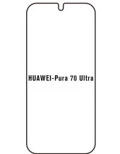 Rova Hua Pura 70 Ultra Uyumlu Ön+Arka Body Şeffaf Ultra Koruyucu Nano Jelatin - 2