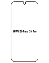 Rova Hua Pura 70 Pro Uyumlu Ön+Arka Body Şeffaf Ultra Koruyucu Nano Jelatin - 2