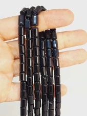 Oniks Taşı Silindir Kesim 5.5x7.5mm Dizi (49322) thumbnail 1