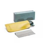 Okkia Andrea Altıgen Unisex  Güneş Gözlüğü Yeşil - 7