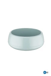 Elvan Aranjman Saksı 2 Litre Gök Mavi Menekşe Kaktüs Sukulent Saksısı Parlak Plastik thumbnail 2