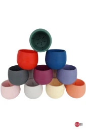 36' lı  Kaktüs Saksı No 0,13 Lt Minik Saksı thumbnail 1