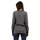 Persmont ÜBS01K Füme Üç İplik Sıfır Yaka Sweat  S thumbnail 2