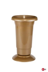 5,5 Lt Dekoratif Çok Amaçlı Silindir Kesme Çiçek Vazosu Şemsiyelik ve Beyaz Saksı thumbnail 1