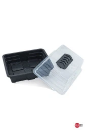 Fide Tohum Yetiştirme Serası 1,4 lt Plastik Bitki Yetiştirme Fanusu Mini Sera Ortamı thumbnail 3