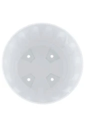 Papatya Saksı 22 lt Parlak Plastik Kendinden Tabaklı Drenajlı Çiçek Saksısı thumbnail 3