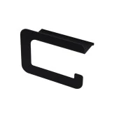 Dekoratif Lüks Tuvalet Kağıtlık Aparat Vidalı WC Kağıt Standı Paslanmaz Metal Sağlam Siyah Estetik thumbnail 4