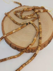 Jasper Taşı Silindir Kesim 5.5x7.5mm Dizi (49326) thumbnail 3