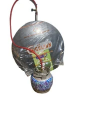 Tüplü Sac Ekmek Sacı Katmer Sacı 65 Cm Hortum Vana Setli - 2