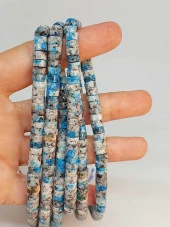 Dumortierit Taşı Şekilli 3x6mm Dizi (49336) thumbnail 1