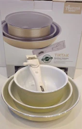 Bondy Amercook Bondy  4 Parça Pişirme Seti - Vizon - 1