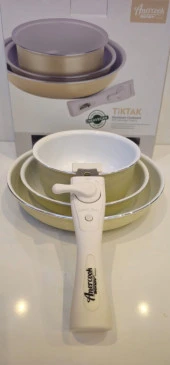 Bondy Amercook Bondy  4 Parça Pişirme Seti - Vizon - 4