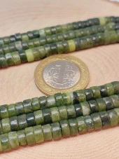 Yeşim Taşı Şekilli 3x6mm Dizi (49338) thumbnail 2