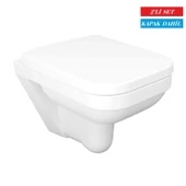 Serel Star Kanalsız Asma Klozet + Serel Zeta Yavaş Kapanan Klozet Kapağı (SA26ODS110H+223ZT00002) thumbnail 1