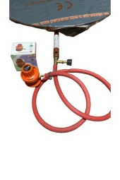 Tüplü Sac Ocak 50 Cm Ekmek Yufka Sacı Hortum Dedantörlü Set - 1