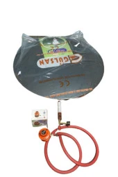 Tüplü Sac Ocak 65 Cm Ekmek Yufka Sacı Hortum Dedantörlü Set - 1