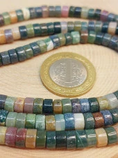 Akik Taşı Şekilli 3x6mm Dizi (49344) thumbnail 2