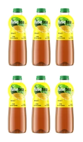 Fuse Tea Limon Aromalı Soğuk Çay 1 Lt X 6 Adet - 1