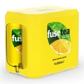 Fuse Tea Limon Aromalı Soğuk Çay 330 Ml X 6 Adet - 1