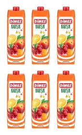 Dimes Karışık Meyve Nektarı 1 Lt X 6 Adet - 1