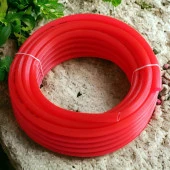 Bahçe Çeşme Su Hortumu İç Çap 1/2 Naturel Silikonlu Sulama Araç Yıkama Hortum 20 Metre - 8