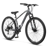 ÜMİT 2913 ARCUS M-2D ERKEK DAĞ BİSİKLETİ 29 JANT 21 VİTES ANTRASİT BEYAZ thumbnail 2