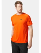 Helly Hansen Hp Ocean Erkek Kısa Kollu Tişört HHA.34418.HHA.307 Turuncu thumbnail 2