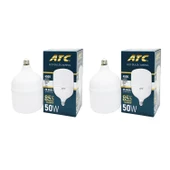 ATC Led Bulb Ampul 50 W Beyaz Işık 2 li - 1