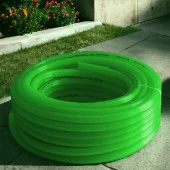 Bahçe Çeşme Su Hortumu İç Çap 1/2 Naturel Silikonlu Sulama Araç Yıkama Hortum 100 Metre - 8