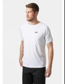 Helly Hansen Hp Ocean Erkek Kısa Kollu Tişört HHA.34418.HHA.001 Beyaz thumbnail 2
