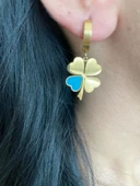 Şanslı Yonca Model Kadın Küpe - 1