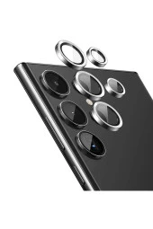 Galaxy S24 ile uyumlu Kamera Lens Koruma Görüş Açısını Bozmaz Yüksek çözünürlük Premium Advice Safir thumbnail 1