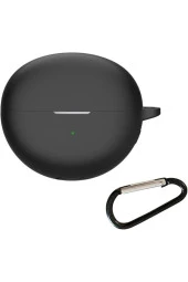 HUAWEI FreeClip ile uyumlu Kulaklık Kılıf Darbe Koruma Toz ve Kirden Koruyan Kılıf Siyah thumbnail 1