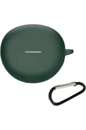 HUAWEI FreeClip ile uyumlu Kulaklık Kılıf Darbe Koruma Toz ve Kirden Koruyan Kılıf Haki thumbnail 1