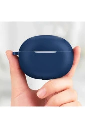 REALME Buds T100 TWS ile uyumlu Kulaklık Kılıf Silikon Toz ve Kirden Koruyan Kulaklık Kılıfı thumbnail 4