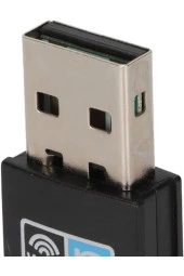 Wifi Adaptörü USB 2.0 Arayüzü Kablosuz Ağ Adaptörü Ev için Seyahat için Bilgisayar için ZR628 thumbnail 3