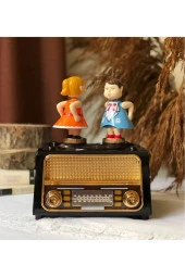 Öpüşen Çift Müzik Kutusu, Nostaljik Radyo Müzik Kutusu, Radyo Müzik Kutusu, Romantik Müzik Kutusu - 4