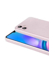 Galaxy A05 ile uyumlu Kılıf Z- Premier Silikon Soft Pürüzsüz Yüzey Kapak Rosegold thumbnail 2