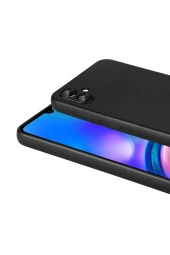 Galaxy A05 ile uyumlu Kılıf Z- Premier Silikon Soft Pürüzsüz Yüzey Kapak Siya thumbnail 2