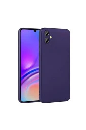 Galaxy A05 ile uyumlu Kılıf Z- Premier Silikon Soft Pürüzsüz Yüzey Kapak Lacivert thumbnail 1