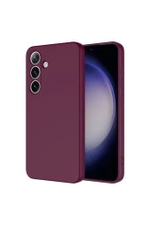 Samsung Galaxy S24 ile Uyumlu Kılıf Kadife Iç Yüzey Silikon Z-Mara Lansman Vieri Kılıf thumbnail 1