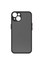 iPhone 15 ile uyumlu Kılıf Hux Kapak Şık ve Dekoratif Model Yükseltilmiş Kenarlar - 1