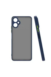 Tecno Camon 19 Neo ile uyumlu Kılıf Hux Kapak Şık ve Dekoratif Model Yükseltilmiş Kenarlar - 1