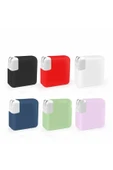 Apple ile uyumlu Güç Adaptörü Silikon Kılıf 85-W Mag-Safe 2 Silikon Kılıf Koruma Adaptör Kılıf thumbnail 7