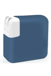 Apple ile uyumlu Güç Adaptörü Silikon Kılıf 85-W Mag-Safe 2 Silikon Kılıf Koruma Adaptör Kılıf thumbnail 1