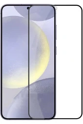 Galaxy S24 Ultra İle Uyumlu 6D Anti-Statik Özellikli Siyah Kenarlı Çizilmez Temperli Ekran Koruma thumbnail 1